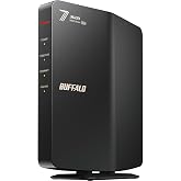 バッファロー Wi-Fi 7 ルーター 2882+688Mbps デュアルバンド WSR3600BE4P/NBK | 【Amazon.co.jp限定】, 11be