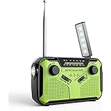 工匠藤井 多機能防災ラジオ AM/FMラジオ 3000mAH 懐中電灯＆読書灯 イヤホンジャック SOSアラート USB充電/手回し充電/太陽光発電/乾電池交換 音量調節 非常用ラジオ スマホ充電 災害グッズ アウトドア ポータブルラジオ 携帯式 停