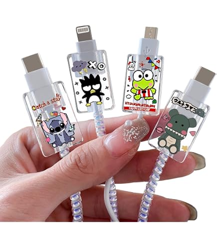 30 Pack Charger Cable Saver, Silicone Flexible Cord Protector, Mouse...