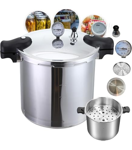 Amazon | PRESTO O1781 CANNER 23QT ALUMINIUM | Presto | 圧力鍋