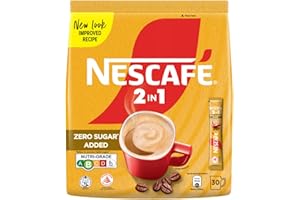 Nescafe Zero Sugar Added 2-in-1 Instant Coffee, 32x9g