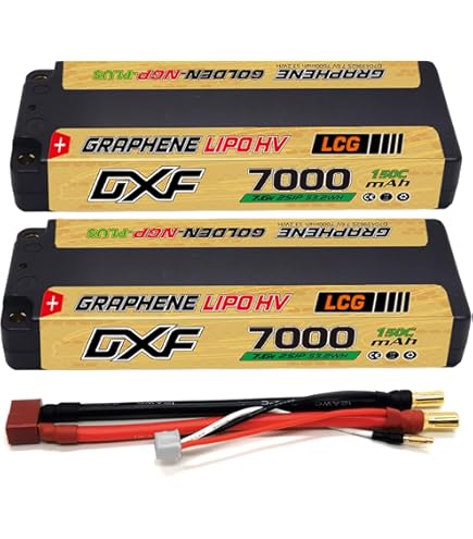 SUNPADOW プラチナHVリポバッテリー3本セット（ゆうライズ） Amazon.co.jp: SUNPADOW 7.6V / 6500mAh /140C Platin HVリポ