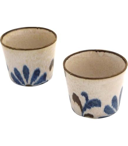 Amazon | フルセット 沖縄 幸陶器 やちむん 花笠マカイ 4種類セット 3