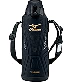 Amazon｜サーモス 水筒 真空断熱スポーツボトル 1L ブラックバレンシア