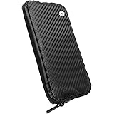 GORIX(ゴリックス)サイクルポーチ 防水 スマホポーチ 小物入れ おしゃれ ロードバイク 薄型 アウトドア [多ポケット・スマホケース収納可能] 自転車 ライドポーチ 全開き BKPI B6カーボンブラック