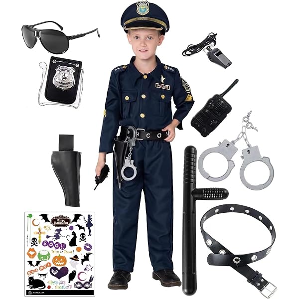 Amazon.co.jp: [ギトバーゴ] 特殊部隊 コスプレ 子供 SWAT風 ポリス