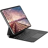 マジックキーボード GOOJODOQ iPad Pro 12.9インチ スマートキーボード iPad Pro 12.9 2018第三世代/2020第四世代/2021第五世代適用 トラックパッド付きキーボード ケース 7色バックライト付き日本語配列キー