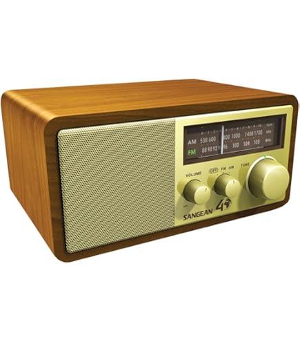 Amazon.co.jp: Sangean Wood Table Top Radio by Sangean : 家電＆カメラ
