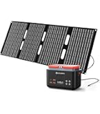Amazon.co.jp: ELECAENTA ポータブル電源 ソーラーパネル セット 99Wh