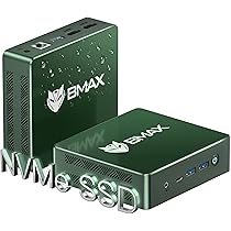 Amazon.co.jp: Bmax ミニpc【12GB+512GB NVMe SSD(SATAより3倍早い) 4K