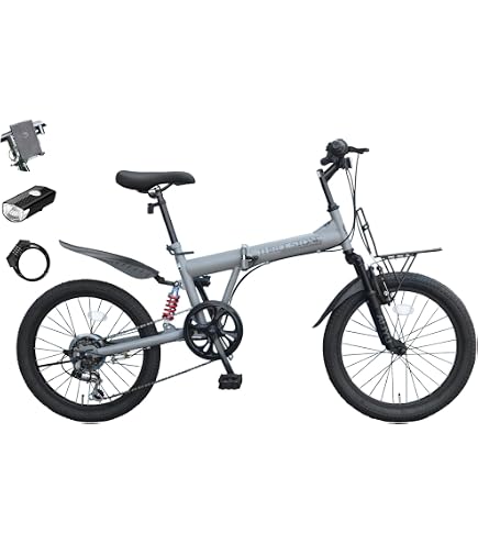 Amazon | AIJYU CYCLE 自転車 折りたたみ自転車 20 インチ リア