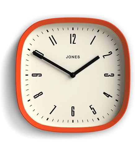 Amazon.co.jp: Jones Clocks® ホットタブ壁掛け時計 | 小さなレトロな