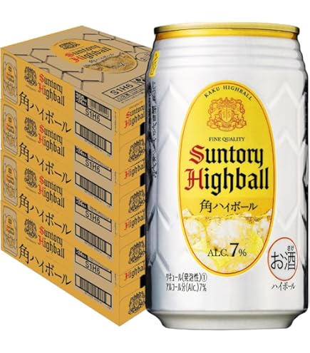 Amazon.co.jp: サントリー 角ハイボール 350ml缶×24本入 2ケース