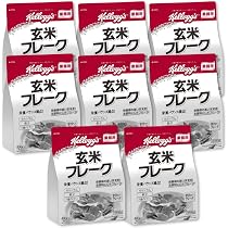Amazon.co.jp: ケロッグ 業務用 玄米フレーク 400g ×8袋セット PSJBOX