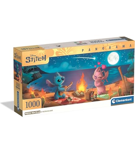 Amazon.co.jp: 1000ピース リロ&スティッチ サーフパラダイス(51x73