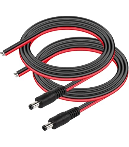 Amazon.co.jp: CERRXIAN DC5521電源ピグテールケーブル 14AWG