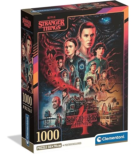 Amazon | Clementoni ジグソーパズル - ストレンジャー・シングス 1000