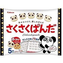 Amazon | カバヤ食品 さくさくぱんだ ファミリーパック 85g(17g×5袋)×7