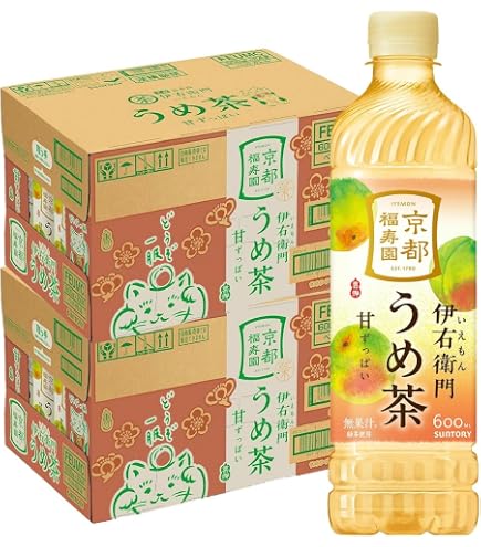 Amazon.co.jp: サントリー 伊右衛門 ゆず茶 お茶 600ml×24本 : 食品