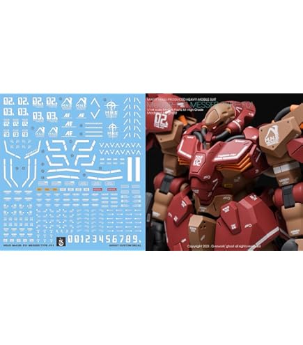 Amazon | 蛍光!! HG RG EG 1/144 ロボット MS 炎社ディテール