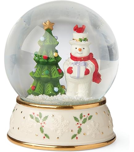 Amazon.co.jp: Lenox 896328 ミッキーマウス スノードーム クリスマス