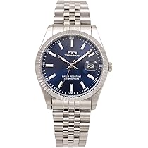 Amazon.co.jp: [テクノス] 腕時計 デイト T6C10SN メンズ