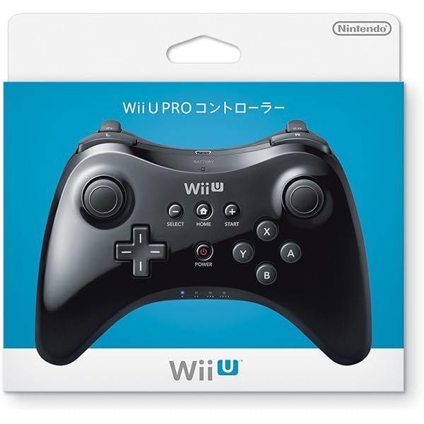 Amazon Wii U Pro コントローラー Kuro 並行輸入品 コントローラー ハンドル ジョイスティック