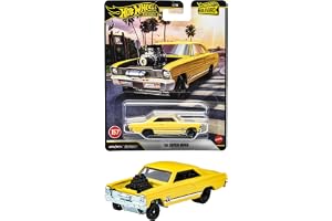 ホットウィール(Hot Wheels) ブールバード '66 スーパーノヴァ ミニカー 1:64スケール 3歳から JHW35 | Real Riders™タイヤ・Metal/Metal™仕様・1:64スケール・ブールバードシリーズ・1960年代アメ
