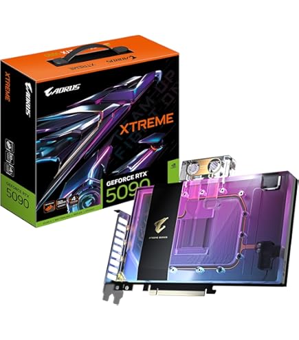 Amazon | GIGABYTE AORUS GeForce RTX 5080 Xtreme WATERFORCE WB 16G