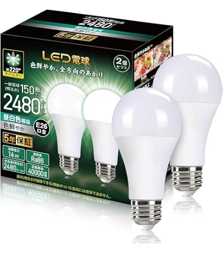 Amazon | パナソニック セラメタ 片口金 E形 150形 透明形 色温度3500K