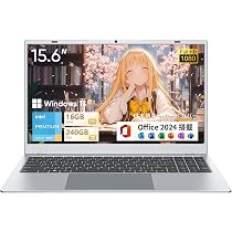 Amazon.co.jp: UOWAMOU ノートパソコン 15.6 インチ FHD IPS 搭載