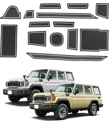 Amazon | SXCY 新型 トヨタ ランドクルーザー 70系 GDJ76W 専用 ラバー