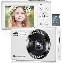 デジタルカメラ 5.0 Mp デジカメ 極美品 a4740 Amazon.co.jp: デジカメ4K44MPAFオートフォーカス機能小型