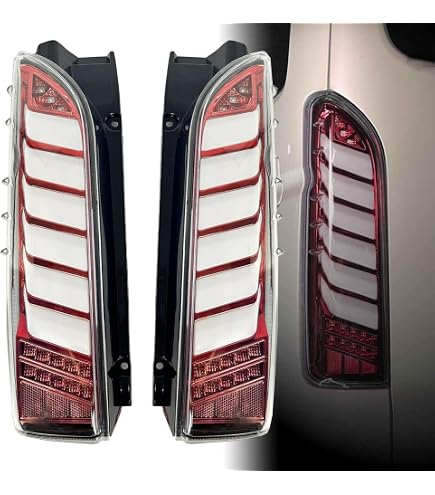 Amazon | ハイエース テール ランプ 流れテール LED シーケンシャル
