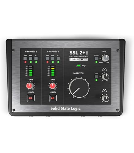 Solid State Logic SSL2 USBオーディオインターフェイス SSL 2 MKII USB Interface | Solid State Logic