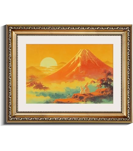 Amazon.co.jp: イサム・ノグチ：1AT 丸 オレンジ フレーム付ポスター