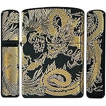 Amazon.co.jp: ZIPPO（ジッポー）和柄 鳳凰/龍 アンティーク シンプル