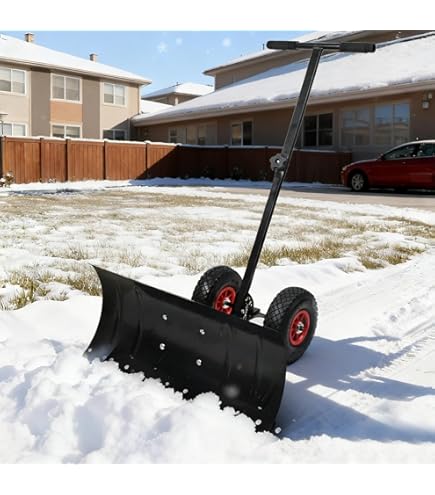 Amazon | 大型車輪付スノープッシャー 楽太郎 TSR-660 | スノーダンプ