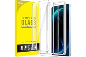 JETech Screen Protector for Samsung Galaxy S26 Ultra, 9H Tempered Glass Film with Easy Installation Tool, Fingerprint ID Compatible, HD Clear, 3-Pack