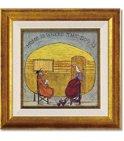 Amazon.co.jp: 絵画 サムトフト 幸せへ向かって （M) インテリアアート