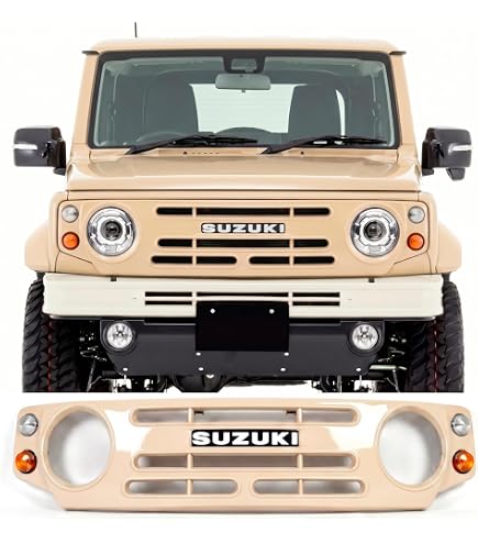 ジムニー・ジムニーシエラ 純正フロントグリル(SUZUKIロゴ入り) Amazon | SUZUKI(スズキ) 純正部品 jimnySIERRA ジムニーシエラ
