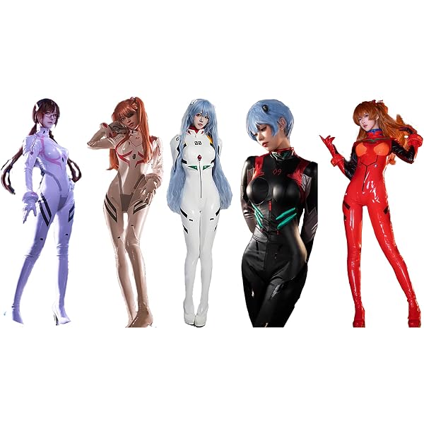 Amazon.co.jp: [KEYXE] 式波・アスカ・ラングレー コスプレ衣装 プラグ