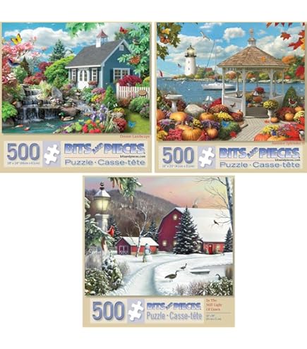 Amazon | Bits and Pieces - 大人用500ピースジグソーパズル お得な
