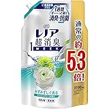 [大容量] レノア 液体 超消臭1WEEK 柔軟剤 フレッシュグリーン 詰め替え 2,100mL