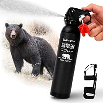Amazon | 【クマ、撃退。大容量】 ONE STEP 熊よけスプレー 35秒連続