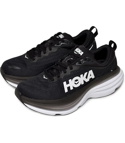 HOKA BONDI 8 ブラック ワイド HOKA ONEONE ホカ ランニングシューズ メンズ ボンダイ8 ワイド