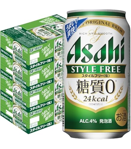 Amazon.co.jp: Asahi Style Free 11.8 fl oz (350 ml) x 2 Cases (48