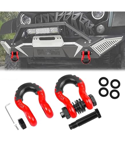 Amazon.co.jp: MONSTER HOOK モンスターフック 牽引フック レッド MH