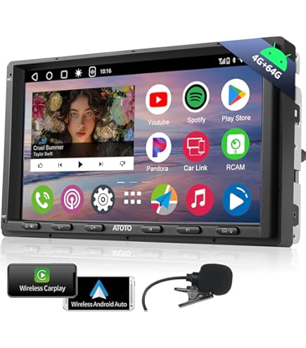 Amazon.co.jp: A6PF Android カーナビ 2 din オーディオディスプレイ 