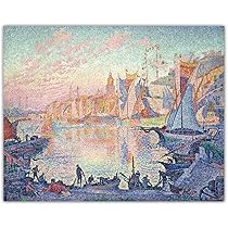 Amazon.co.jp: ポール・シニャック ポスターと版画 《サントロペ